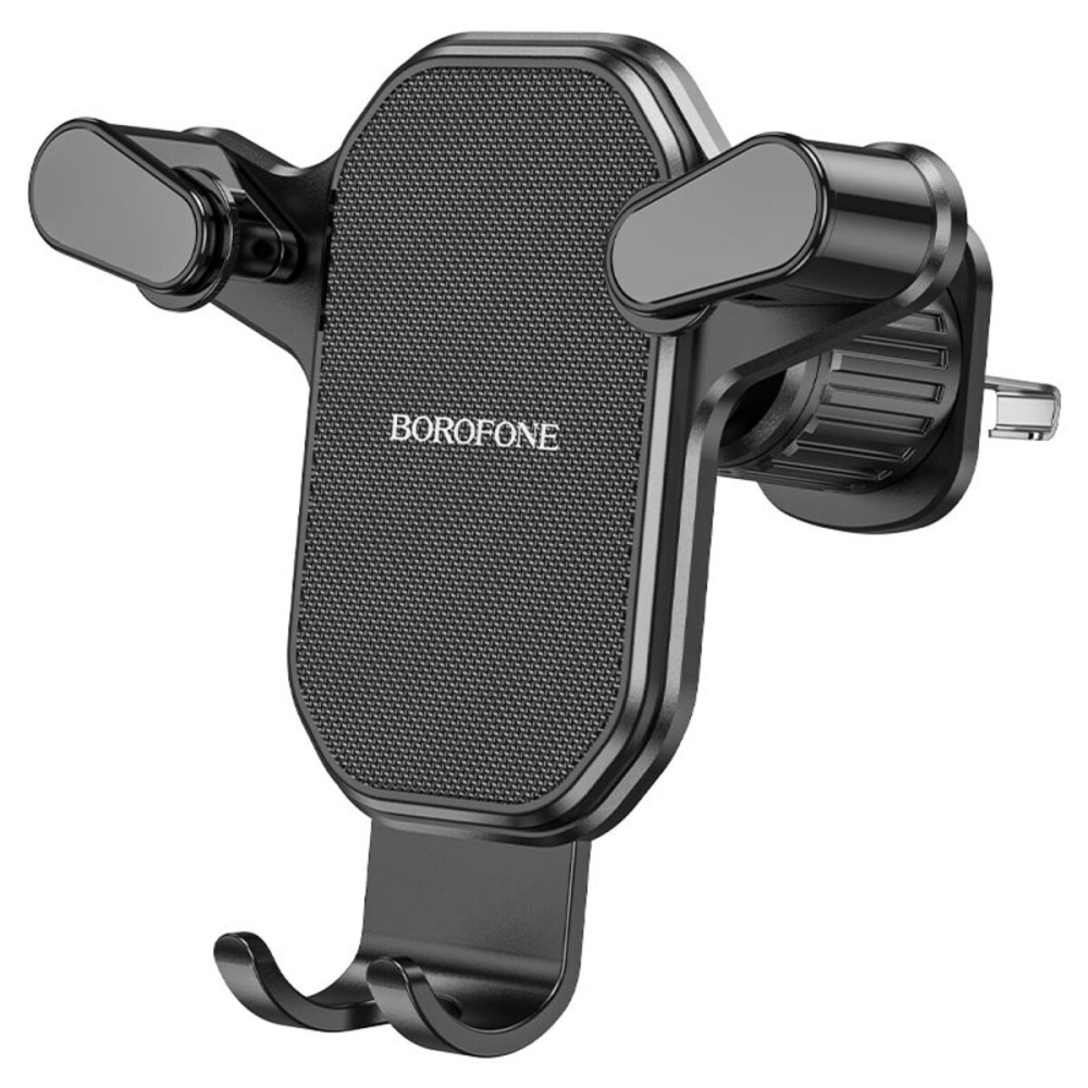 Держатель для мобильного BOROFONE BH76 Soul hook clip air outlet car holder Black (BH76B)