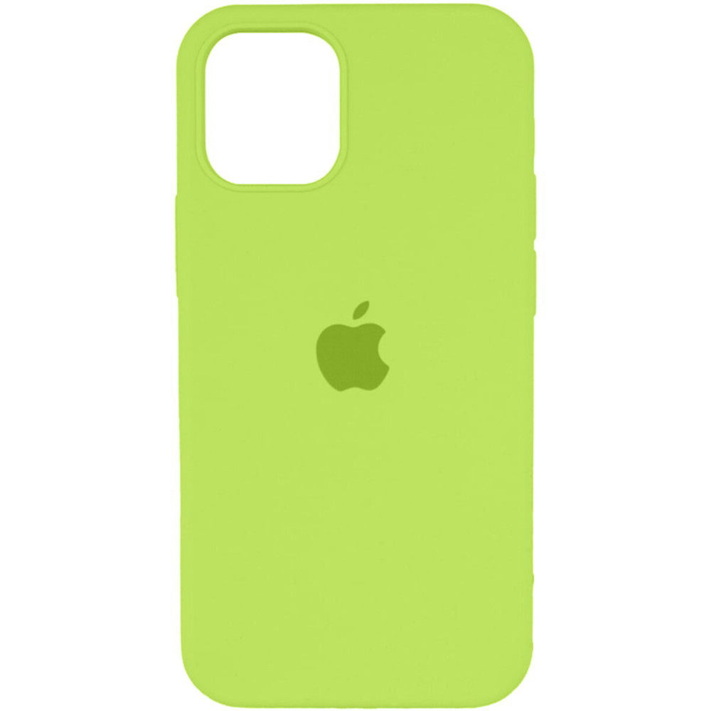 Чехол для смартфона Silicone Full Case AA Open Cam для Apple iPhone 12 Pro 24, Блестящий зеленый (FullOpeAAi12P-24)