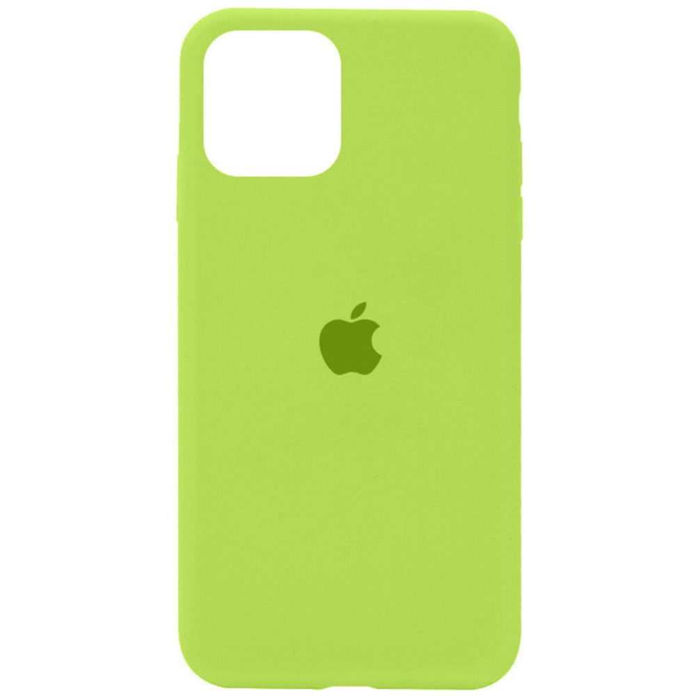 Чехол для смартфона Silicone Full Case AA Open Cam для Apple iPhone 11 Pro круглый 24, Ш shiny Green (FullOpeAAKPi11P-24)