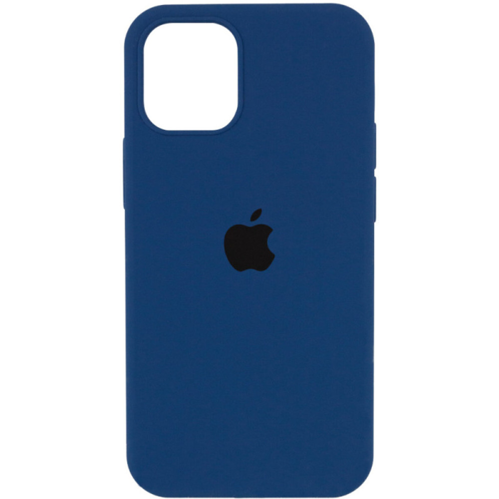 Чехол для смартфона Silicone Full Case AA Open Cam для Apple iPhone 15 Pro Max 39, Navy Blue (FullOpeAAi15PM-39)