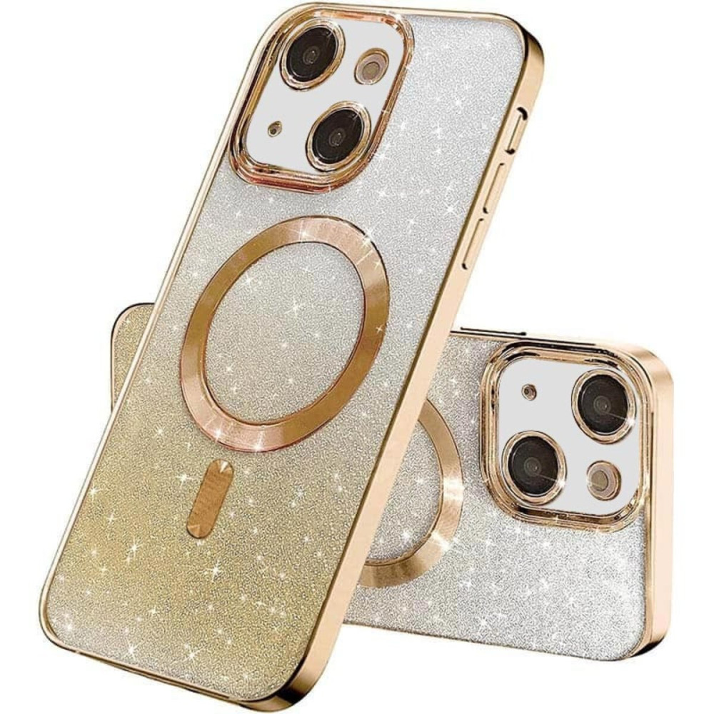 Чехол для смартфона Cosmic CD Shiny Magnetic для Apple iPhone 15 Золотой (CDSHIiP15Gold)