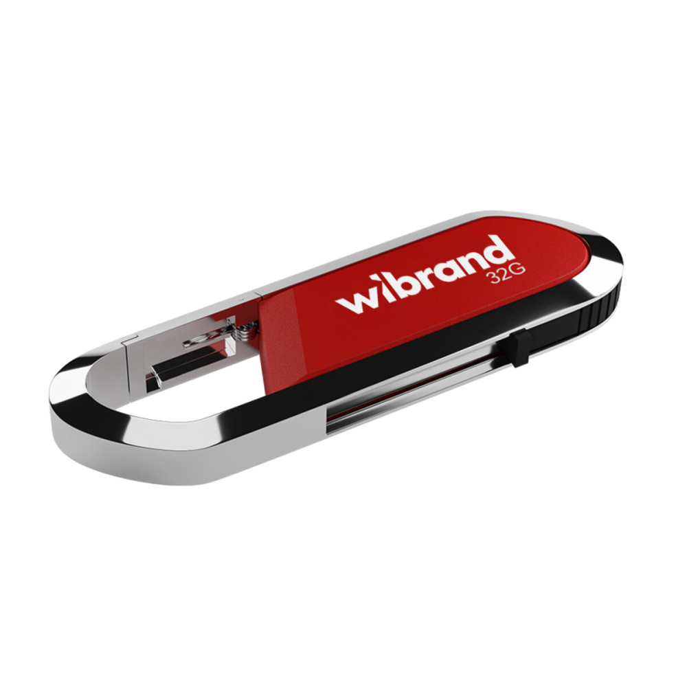 Flash Wibrand USB 2.0 Aligator 32Gb Темно-красный (WI2.0/AL32U7DR)