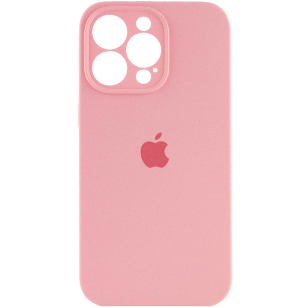 Чехол для смартфона Silicone Full Case AA Camera Protect для Apple iPhone 14 Pro Max 37,Грейпфрут (FullAAi14PM-37)