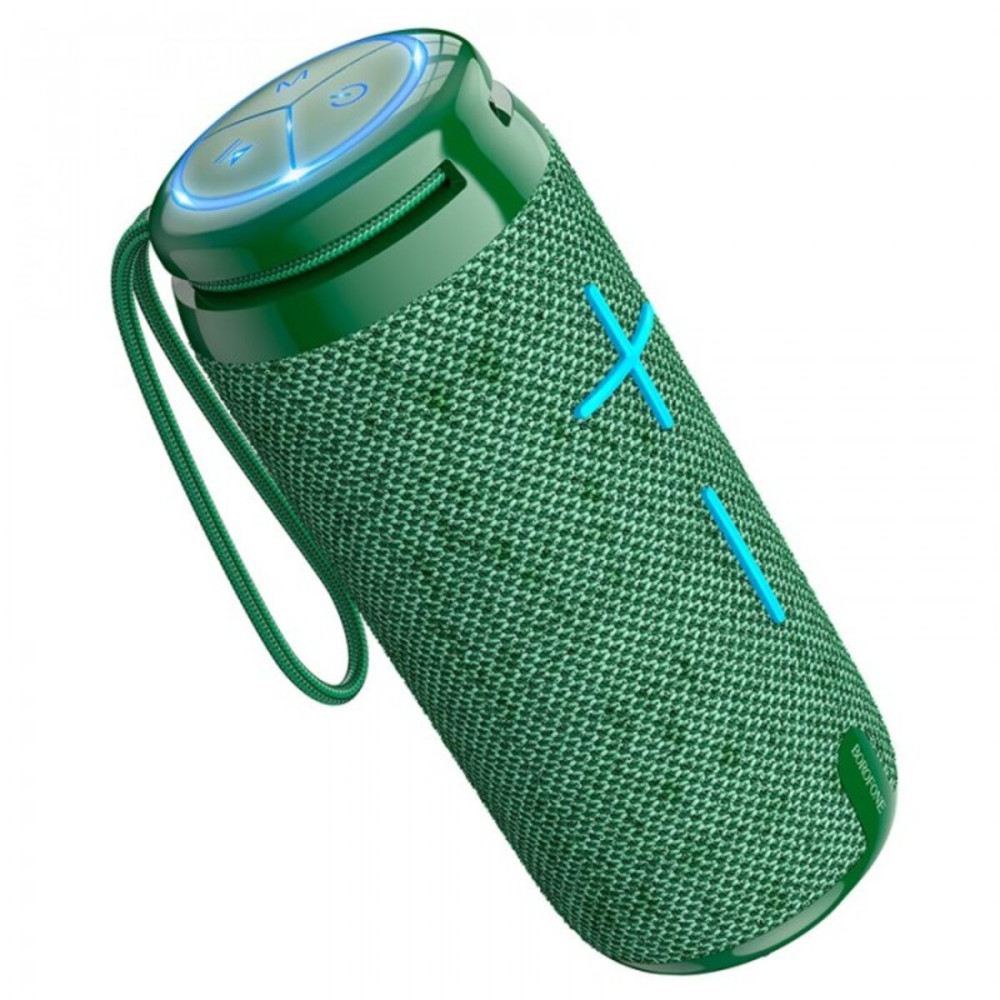 Портативная колонка BOROFONE BR24 Fashion sports BT speaker Темно-зеленый (6974443386721)