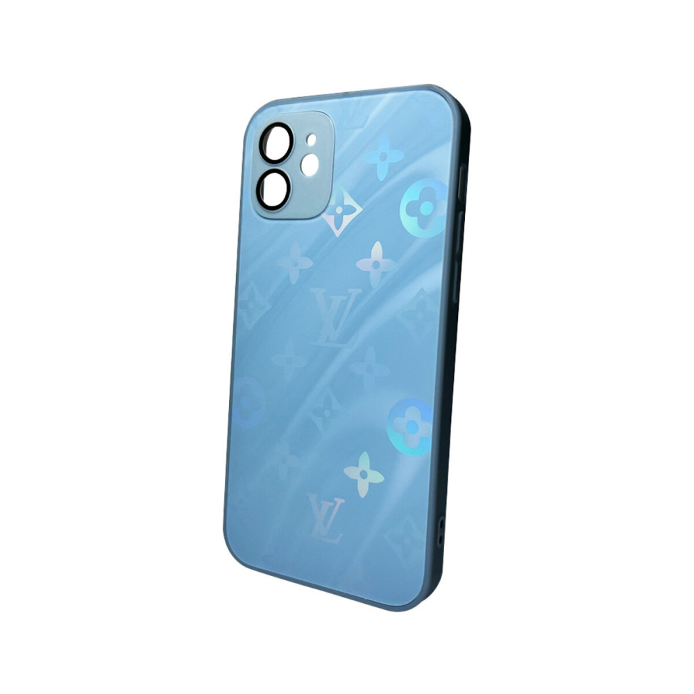 Чехол для смартфона AG Glass Gradient LV Frame для Apple iPhone 14 Sierra Blue (AGLVFrameiP14LSBlue)