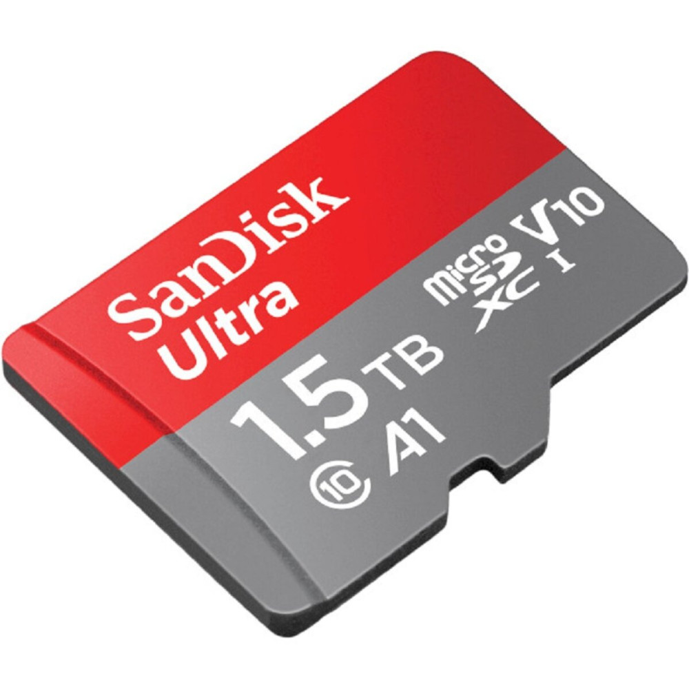 microSDXC (UHS-1) SanDisk Ultra A1 1,5TB класс 10 (R150MB/s) (адаптер SD) (SDSQUAC-1T50-GN6MA)