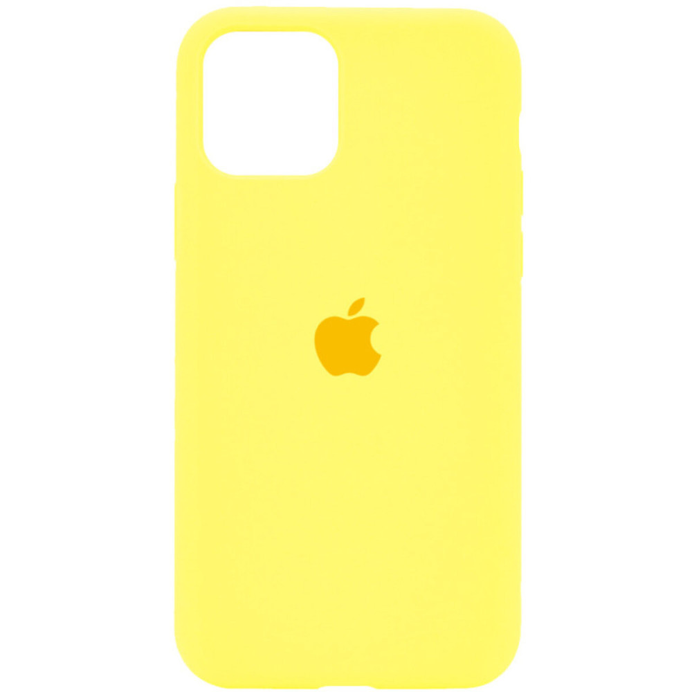 Чехол для смартфона Silicone Full Case AA Open Cam для Apple iPhone 11 Pro круглый 56, Sunny Yellow (FullOpeAAKPi11P-56)