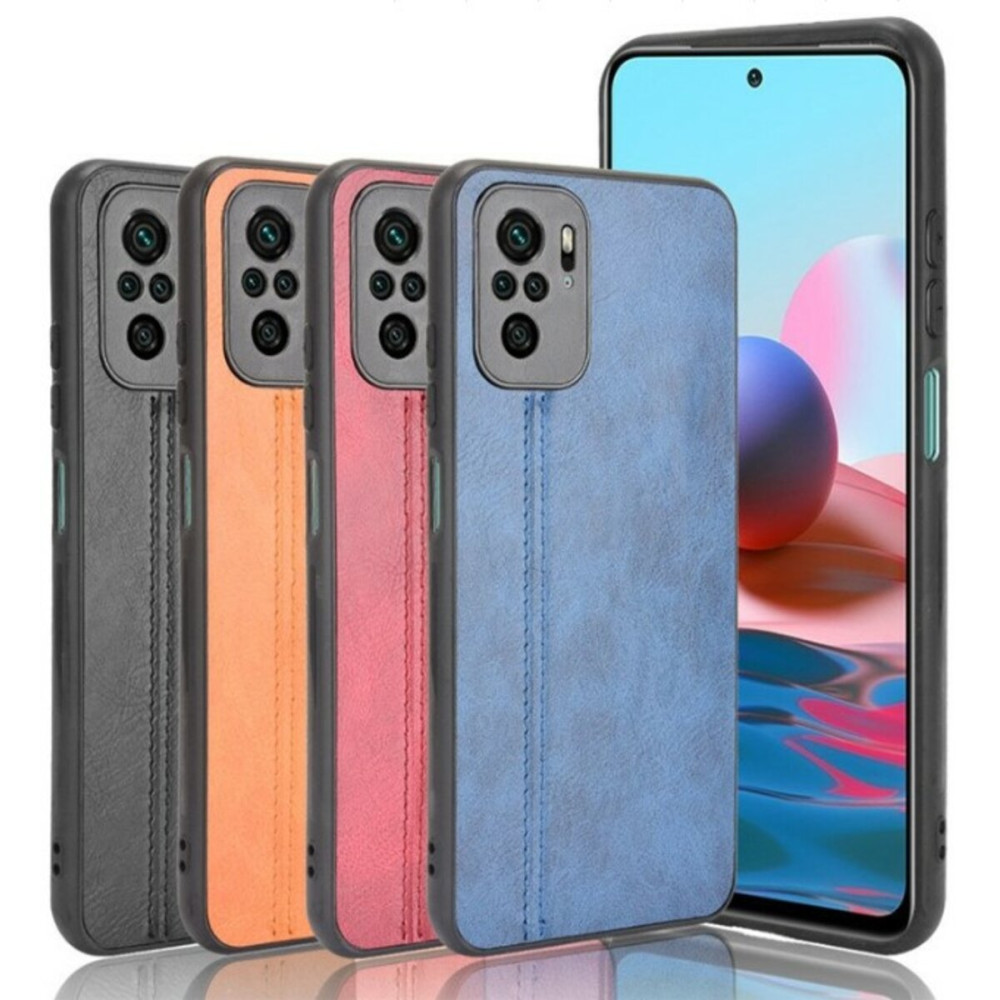 Чехол для смартфона Cosmiс Leather Case для Poco M5s Оранжевый (CoLeathPocoM5sOrange)