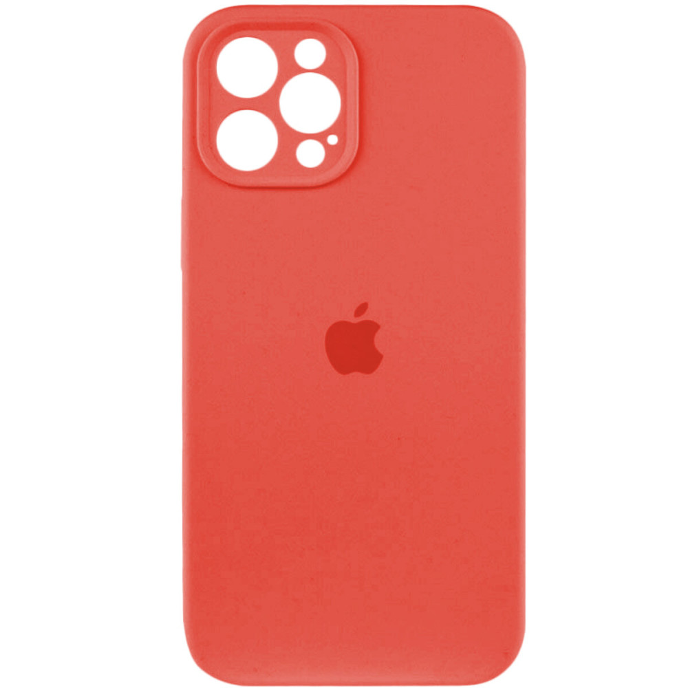 Чехол для смартфона Silicone Full Case AA Camera Protect для Apple iPhone 12 Pro 18, Peach (FullAAi12P-18)