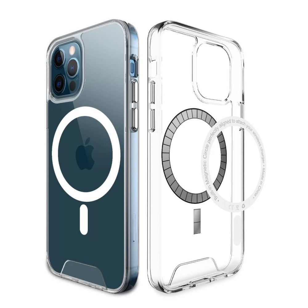 Чехол для смартфона Space Magnetic для Apple iPhone 15 Прозрачный (SpaceMAG15Clear)