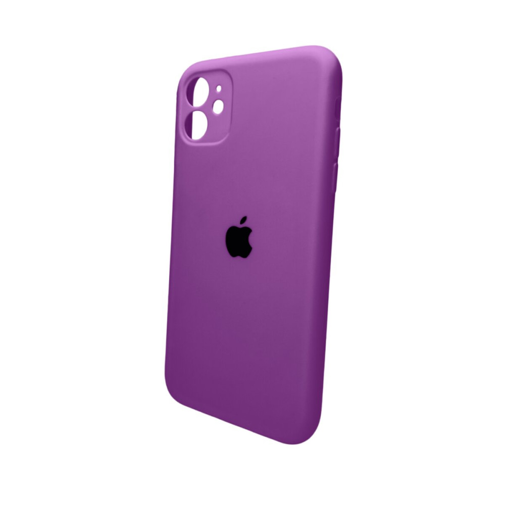 Чехол для смартфона Silicone Full Case AA Camera Protect для Apple iPhone 11 Pro круглый 19, Purple (FullAAKPi11P-19)