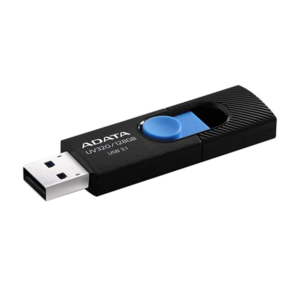 Flash A-DATA USB 3.0 AUV 320 128 Gb Черный/Синий (AUV320-128G-RBKBL)