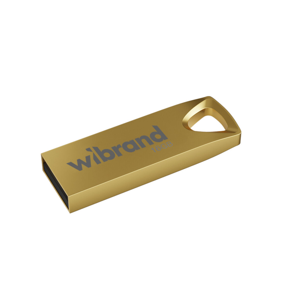 Flash Wibrand USB 2.0 Taipan 16Gb Gold (WI2.0/TA16U2G)