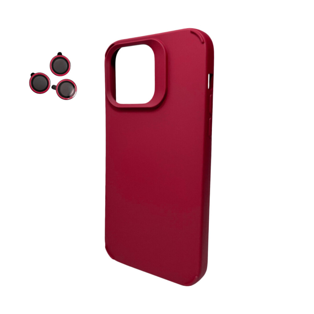 Чехол для смартфона Cosmic Silky Cam Protect для Apple iPhone 14 Вино Красный (CoSiiP14WineRed)