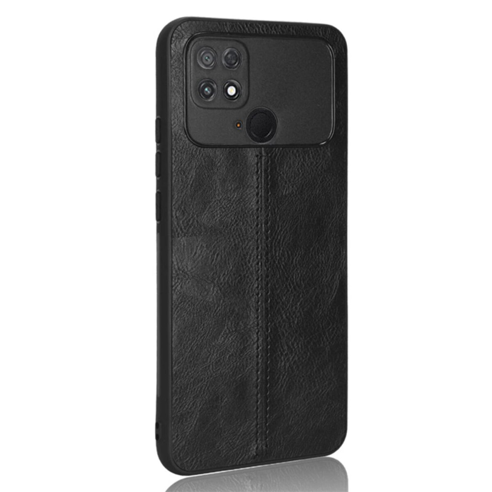 Чехол для смартфона Cosmiс Leather Case для Poco C40 Черный (CoLeathPocoC40Black)