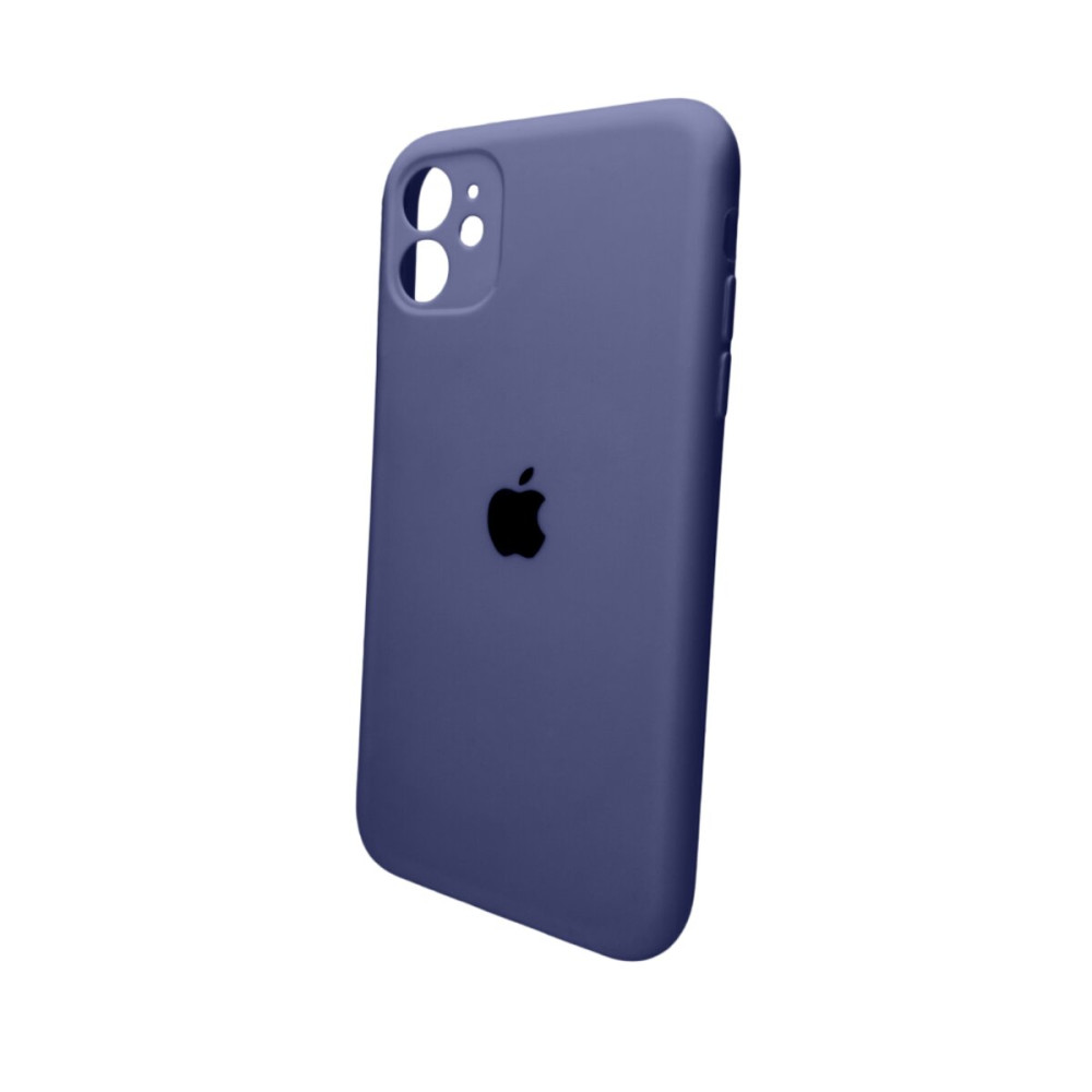 Чехол для смартфона Silicone Full Case AA Camera Protect для Apple iPhone 11 Pro круг 7,Темно-синий (FullAAKPi11P-7)