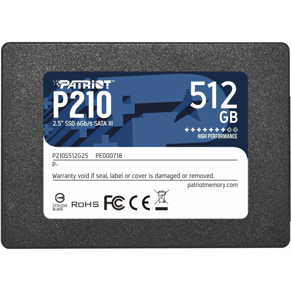 SSD Patriot P210 512GB 2.5