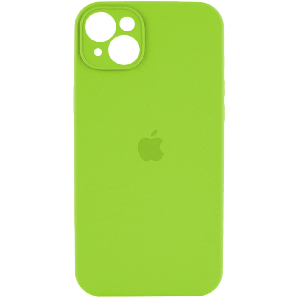 Чехол для смартфона Silicone Full Case AA Camera Protect для Apple iPhone 14 24, Ш shiny green (FullAAi14-24)