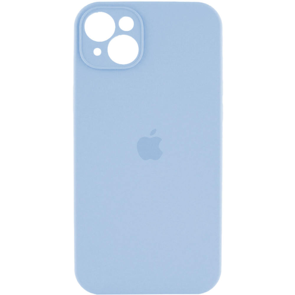 Чехол для смартфона Silicone Full Case AA Camera Protect для Apple iPhone 14 27, Mist Blue (FullAAi14-27)