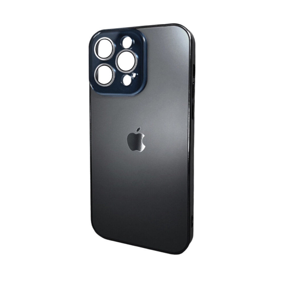 Чехол для смартфона AG Glass Sapphire Frame MagSafe Logo для Apple iPhone 12 Pro черный (AGSappiFRP12PBlack)