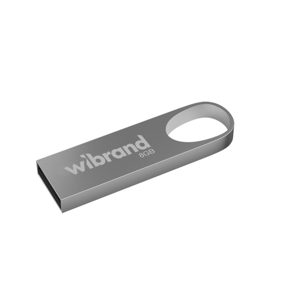 Flash Wibrand USB 2.0 Irbis 8Gb Silver (WI2.0/IR8U3S)