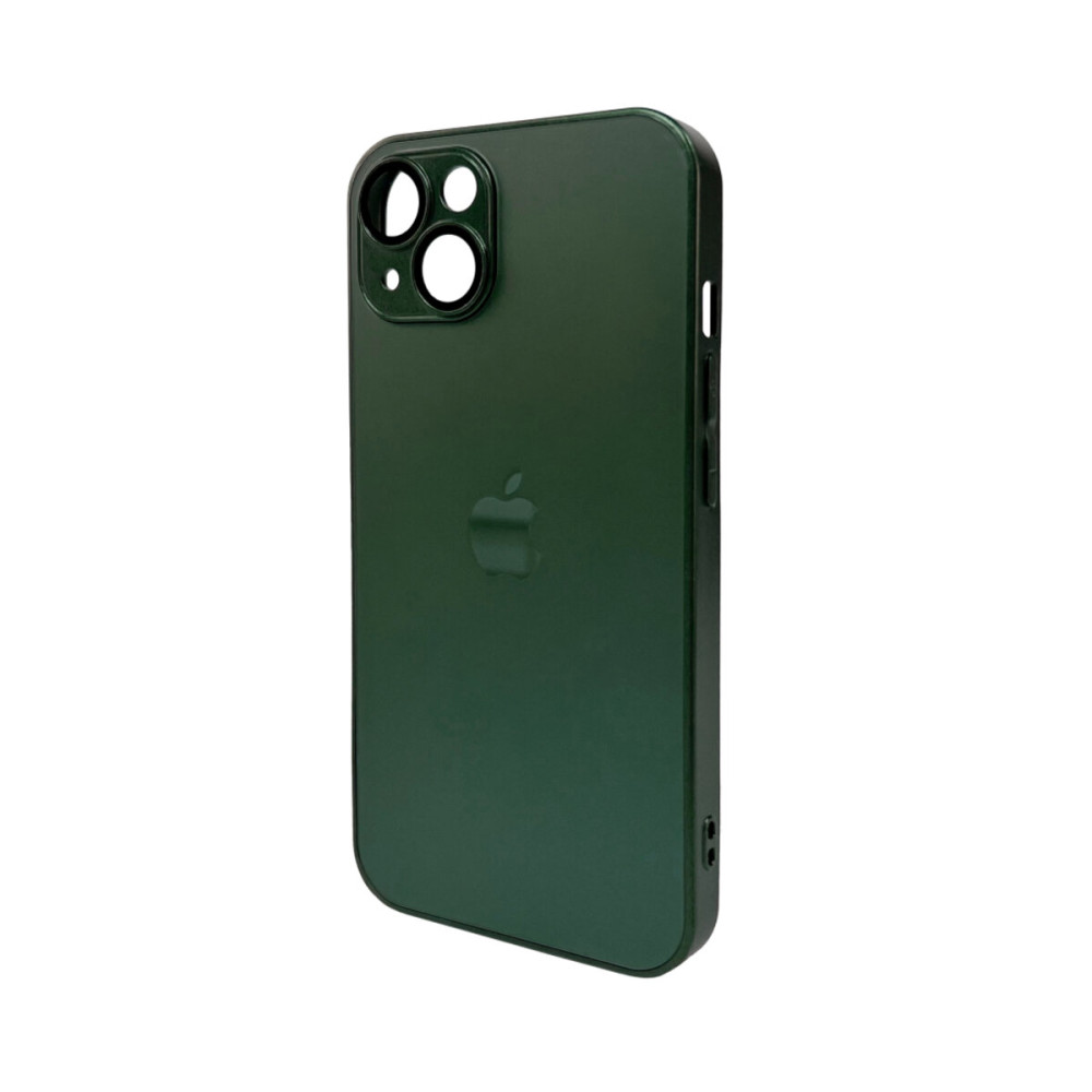 Чехол для смартфона AG Glass Matt Frame Color Logo для Apple iPhone 12 Cangling Green (AGMattFrameiP12Green)