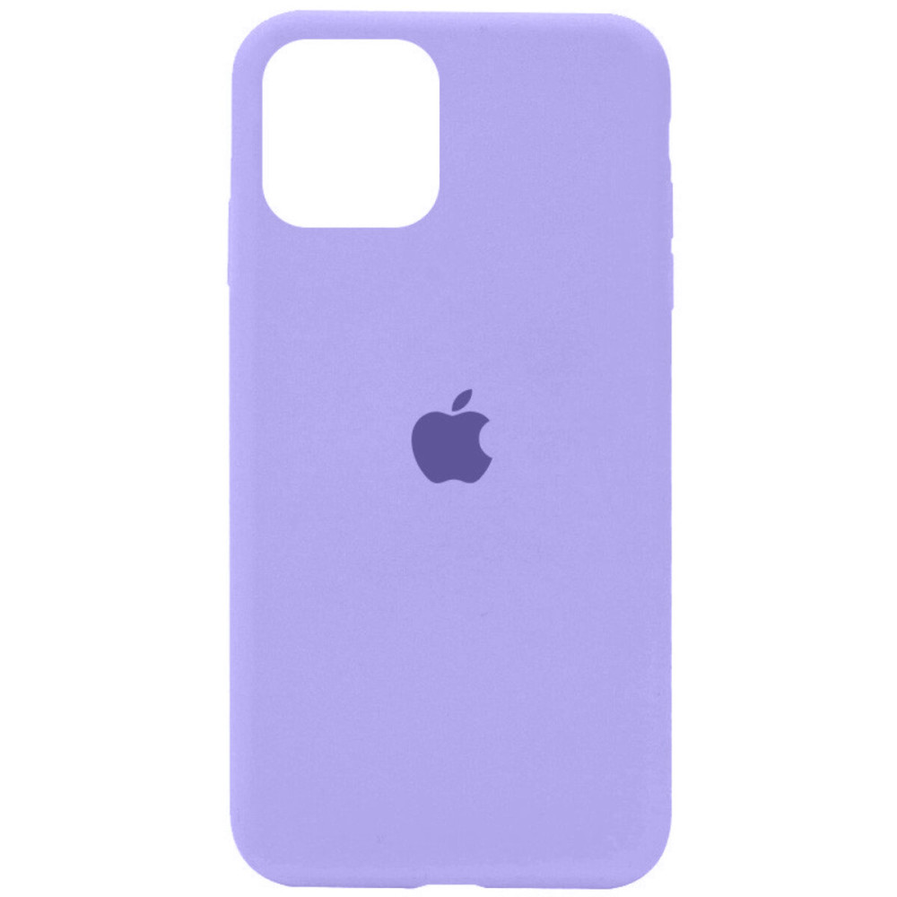 Чехол для смартфона Silicone Full Case AA Open Cam для Apple iPhone 11 круглый 26, Элегантный фиолетовый (FullOpeAAKPi11-26)