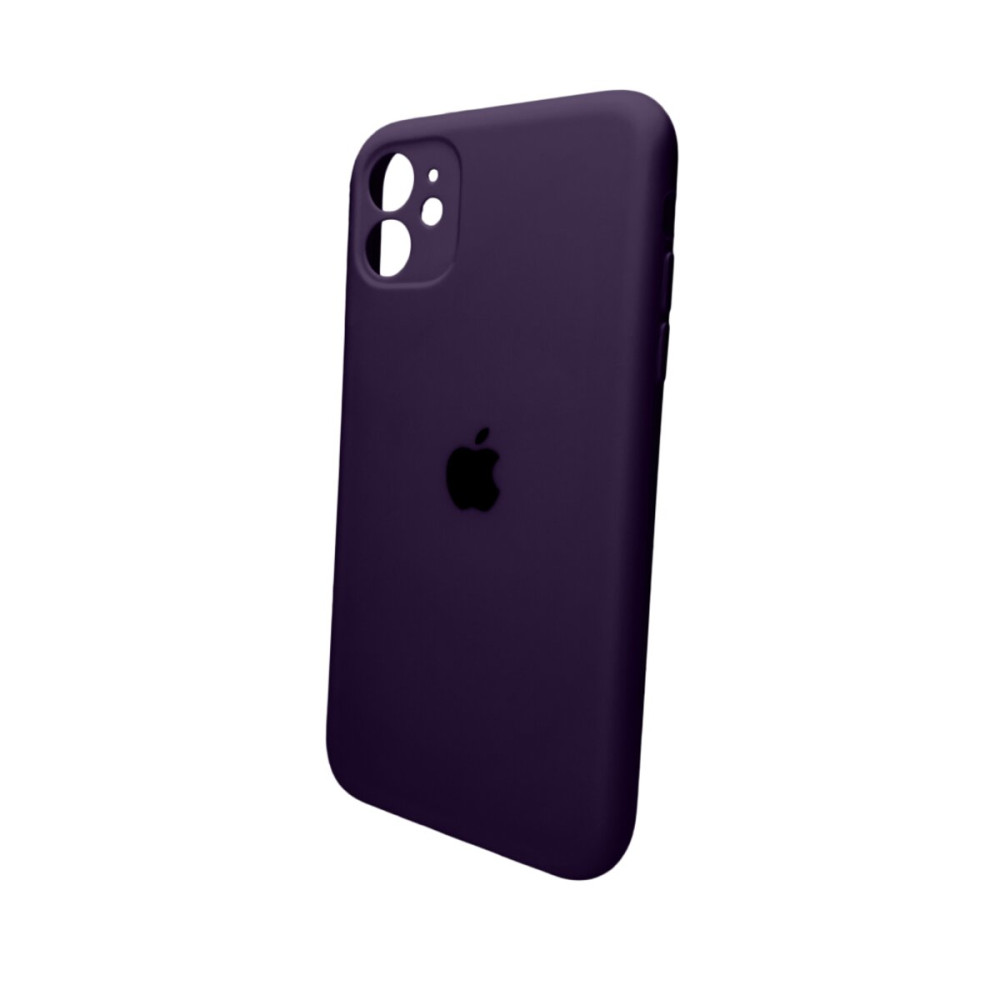 Чехол для смартфона Silicone Full Case AA Camera Protect для Apple iPhone 11 Pro Max круг 59,Berry Purple (FullAAKPi11PM-59)