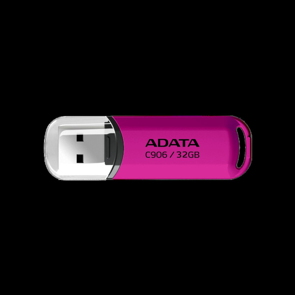 Flash A-DATA USB 2.0 C906 32Gb Фиолетовый Розовый (AC906-32G-RPP)