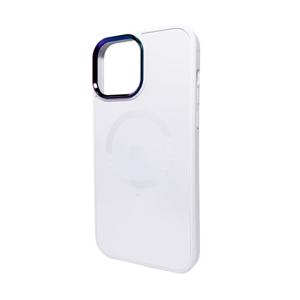 Чехол для смартфона AG Glass Sapphire MagSafe Logo для Apple iPhone 15 Pro белый (AGSappiP15PWhite)