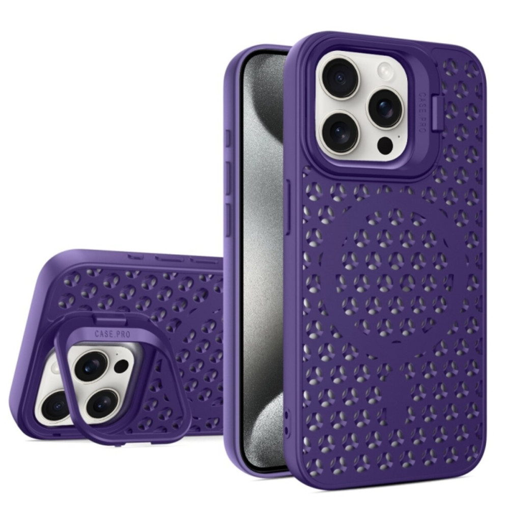 Чехол для смартфона Cosmic Grater Stand для Apple iPhone 15 Pro Purple (GRASTiP15PPurple)