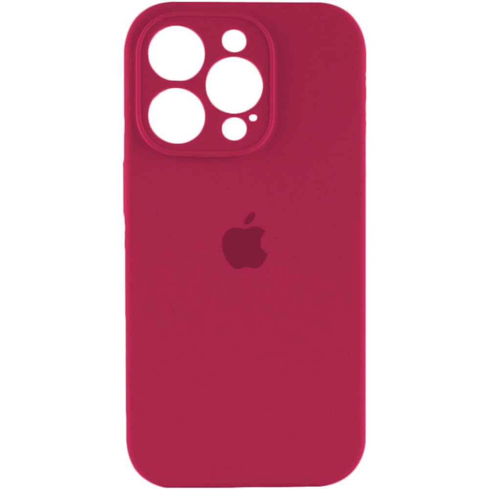 Чехол для смартфона Silicone Full Case AA Camera Protect для Apple iPhone 14 Pro 35, Марун (FullAAi14P-35)