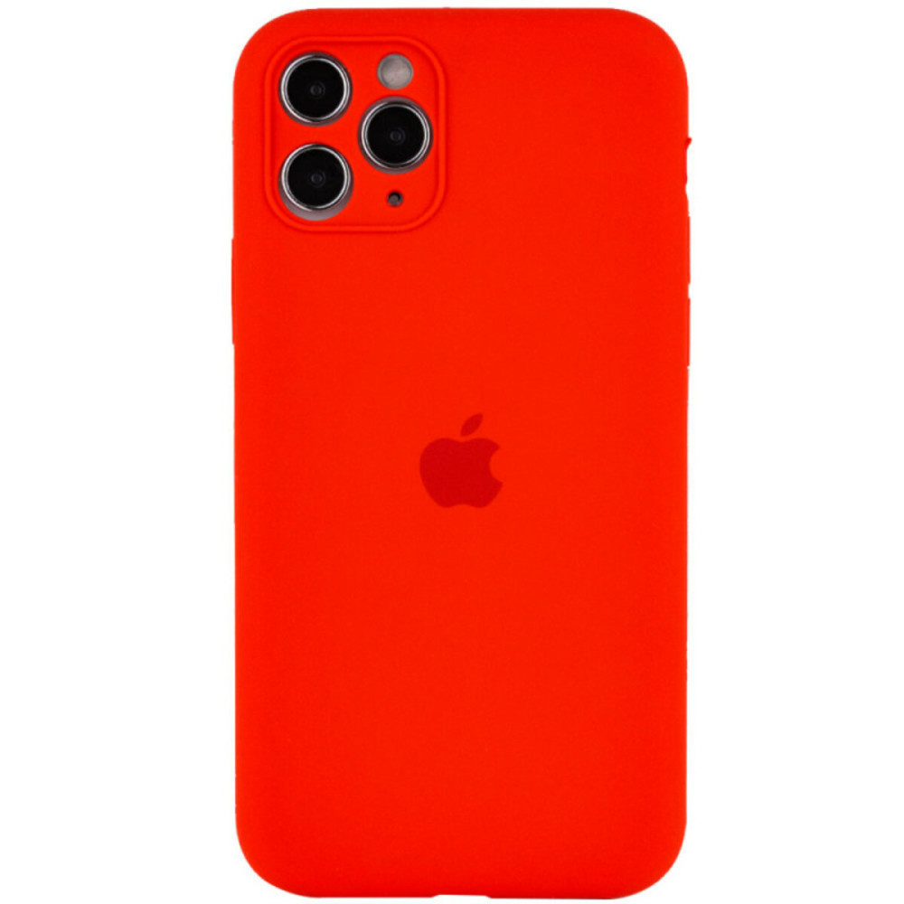 Чехол для смартфона Silicone Full Case AA Camera Protect для Apple iPhone 11 Pro 11, Красный (FullAAi11P-11)