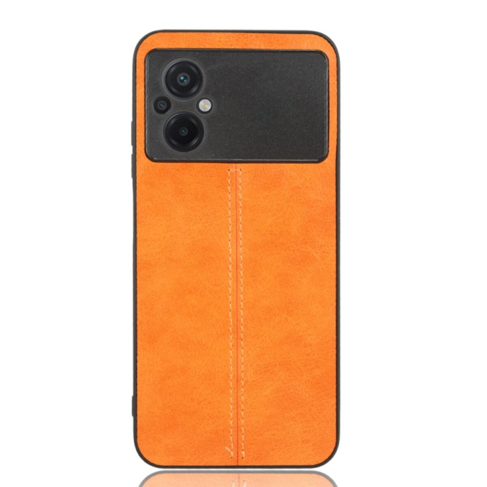 Чехол для смартфона Cosmiс Leather Case для Poco M5/M5 5G Оранжевый (CoLeathPocoM5Orange)