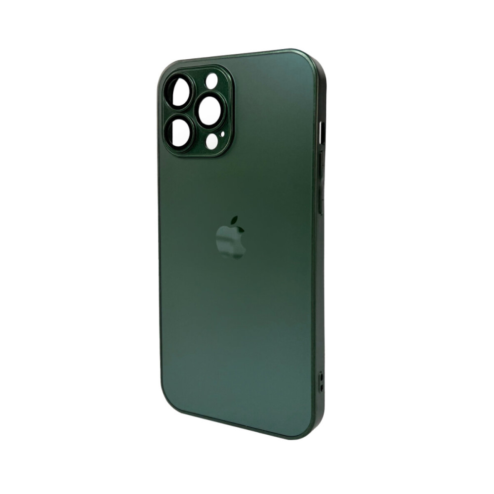 Чехол для смартфона AG Glass Matt Frame Color Logo для Apple iPhone 13 Pro Max Cangling Green (AGMattFrameiP13PMGreen)