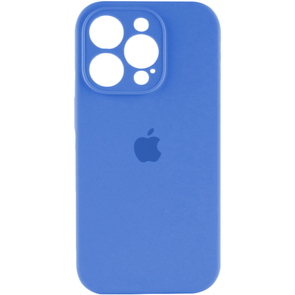 Чехол для смартфона Silicone Full Case AA Camera Protect для Apple iPhone 15 Pro Max 3, Королевский синий (FullAAi15PM-3)