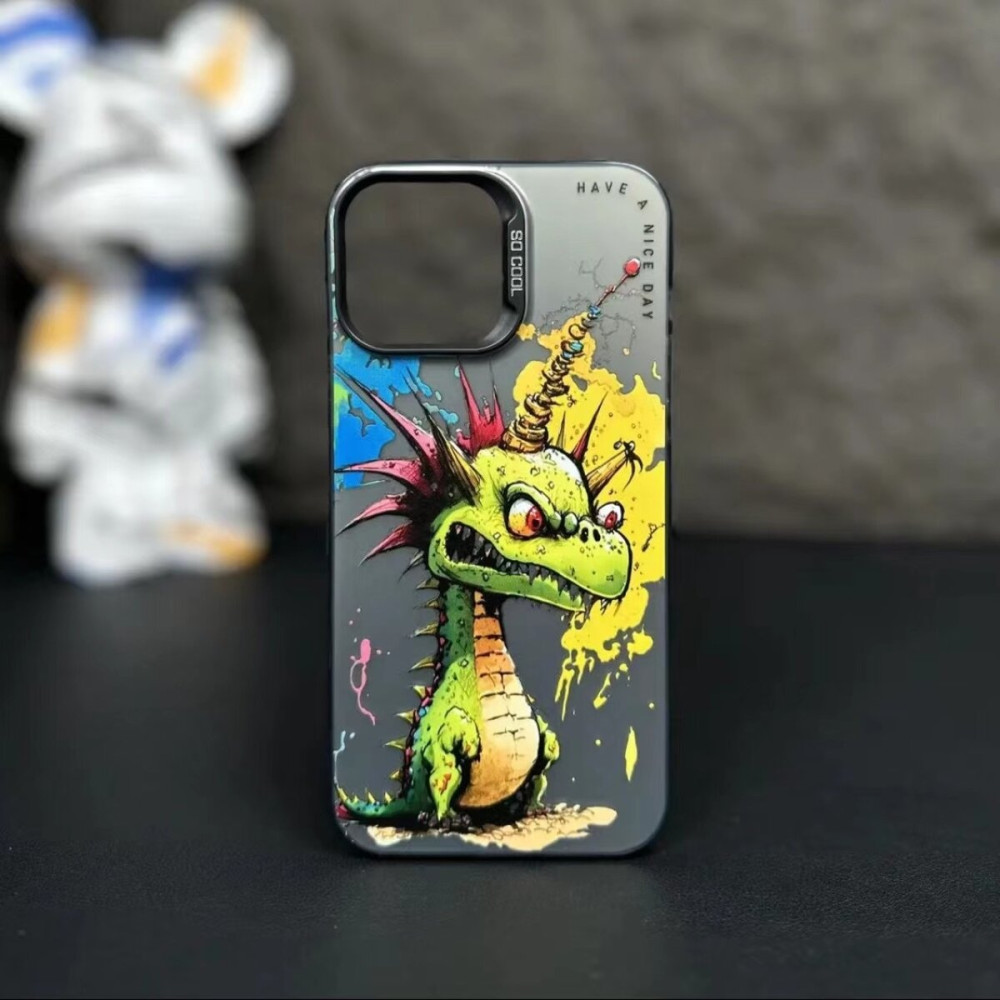 Чехол для смартфона So Cool Print для Apple iPhone 15 Pro Max 3, Дракон (SoColI15PM-3-Dragon)