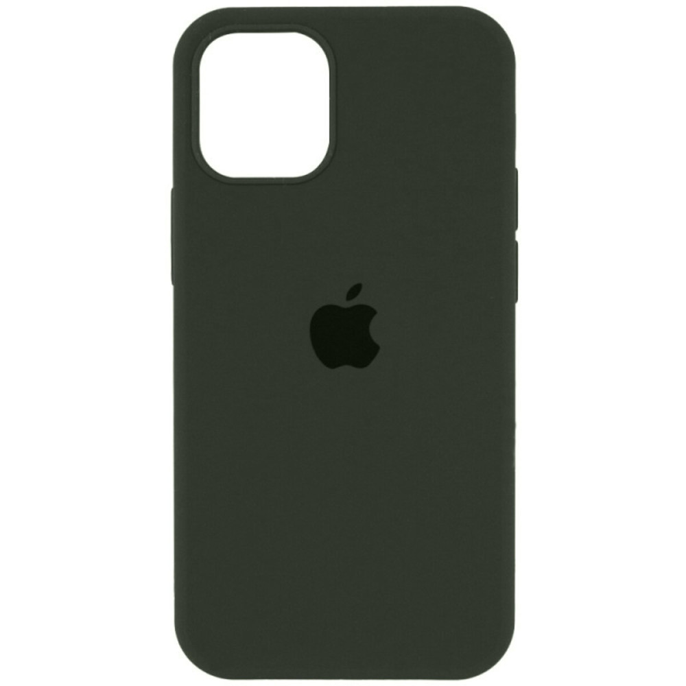 Чехол для смартфона Silicone Full Case AA Open Cam для Apple iPhone 12 Pro Max 40, Atrovirens (FullOpeAAi12PM-40)