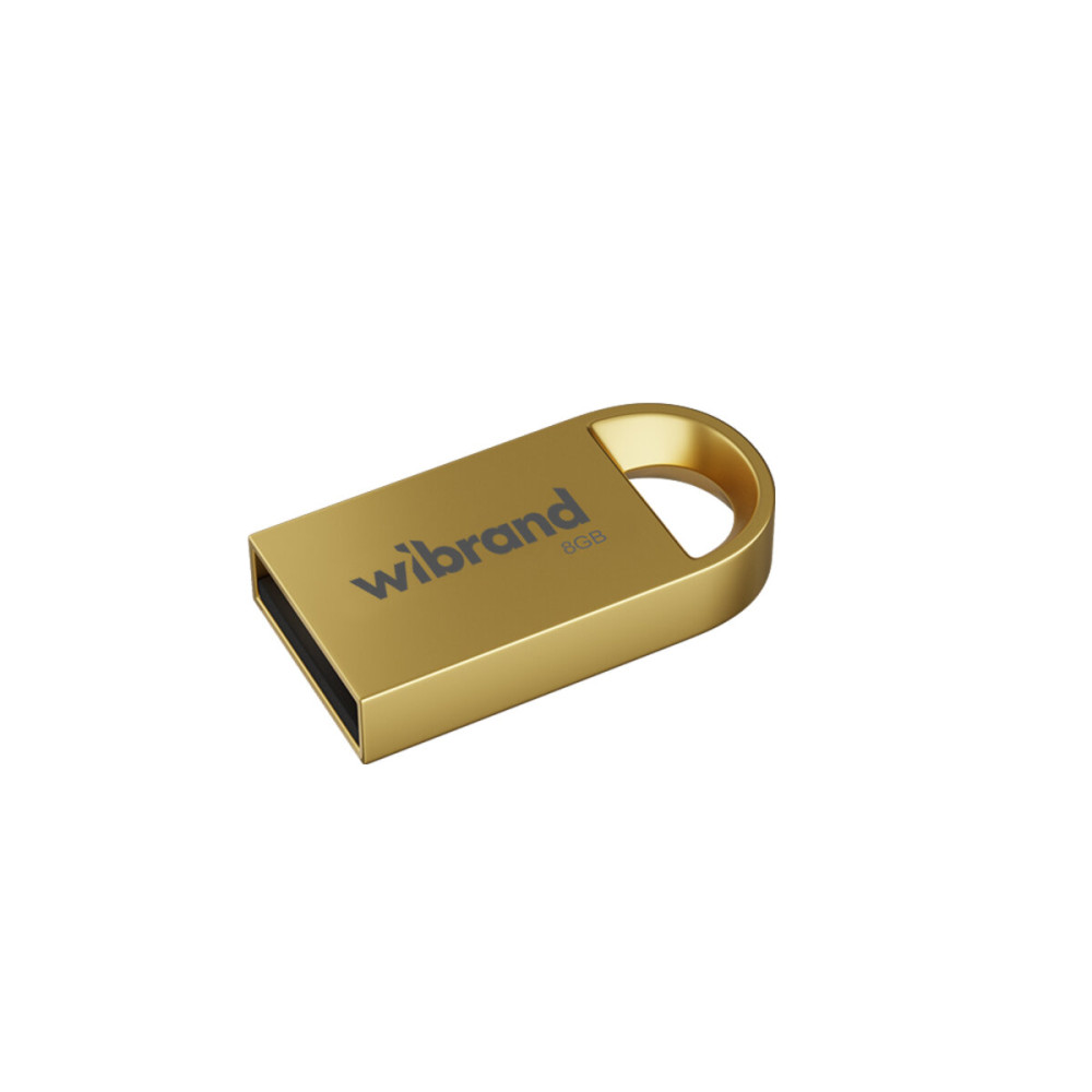 Flash Wibrand USB 2.0 Lynx 8Gb Gold (WI2.0/LY8M2G)