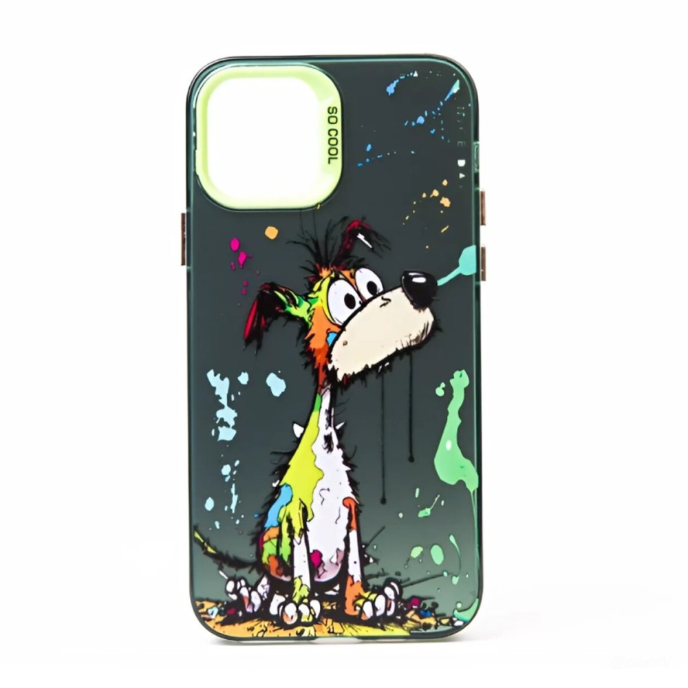 Чехол для смартфона So Cool Print для Apple iPhone 15 8,Собака (SoColI15-8-Dog)