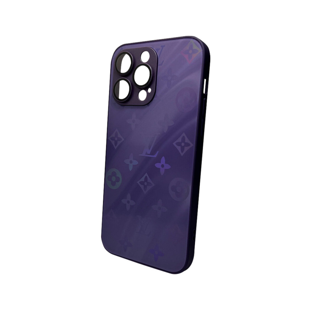 Чехол для смартфона AG Glass Gradient LV Frame для Apple iPhone 12 Pro Max Deep Purple (AGLVFrameiP12PMPurple)