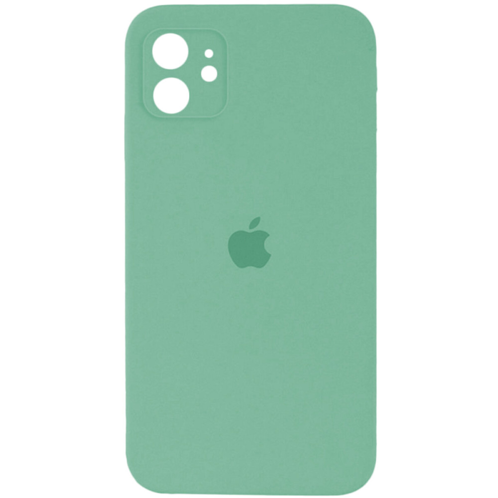 Чехол для смартфона Silicone Full Case AA Camera Protect для Apple iPhone 12 30, Spearmint (FullAAi12-30)