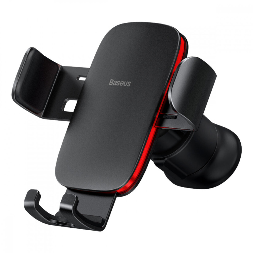 Держатель для мобильного Baseus Metal AgeⅡ Gravity Car Mount（Air Outlet Version）Black (SUJS000001)