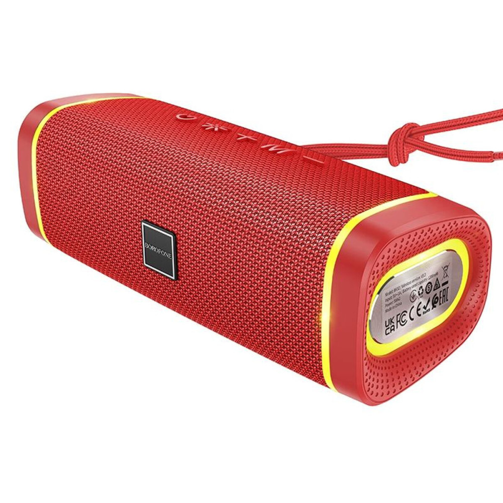 Портативная колонка BOROFONE BR32 Sound arc sports BT speaker Red (6941991103452)