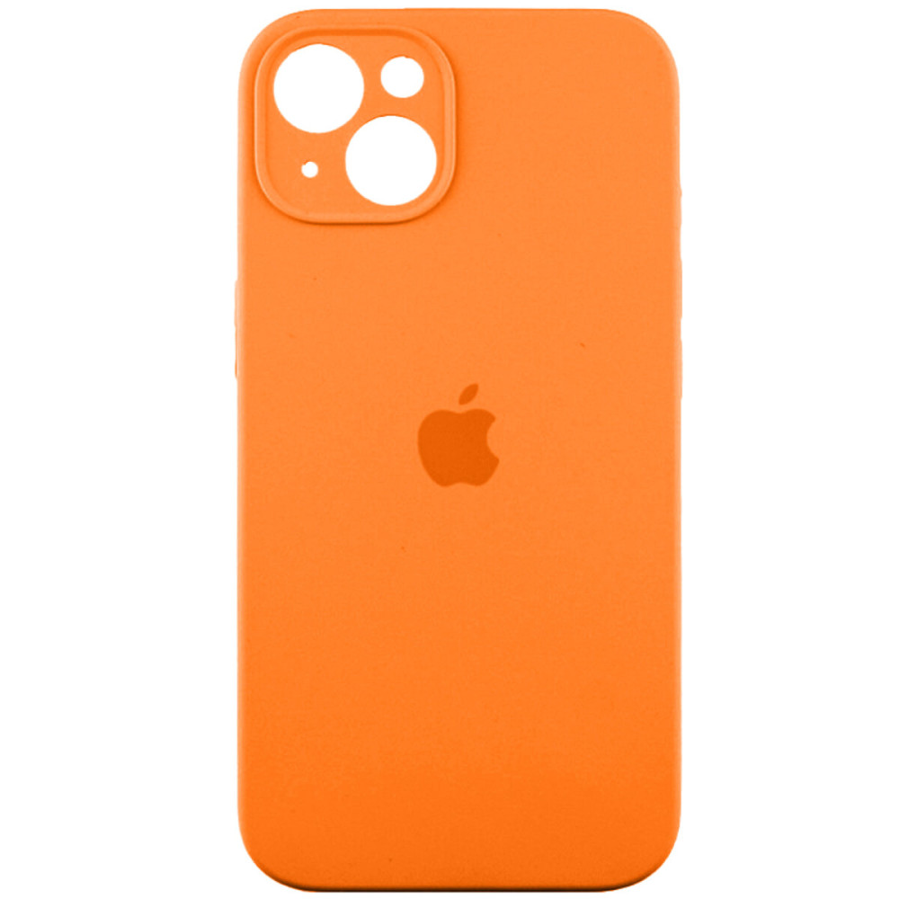 Чехол для смартфона Silicone Full Case AA Camera Protect для Apple iPhone 13 52, Оранжевый (FullAAi13-52)