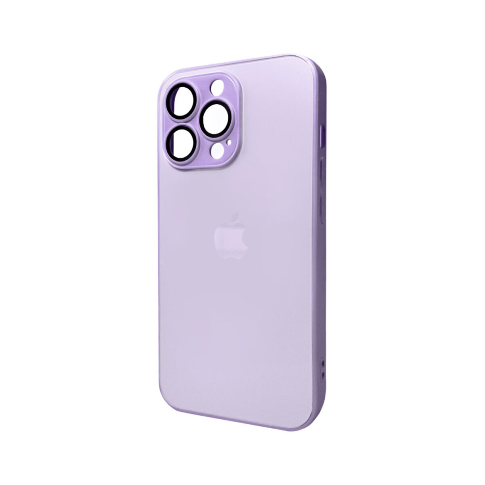 Чехол для смартфона AG Glass Matt Frame Color Logo для Apple iPhone 11 Pro Max Светло-фиолетовый (AGMattFrameiP11PMLPurple)