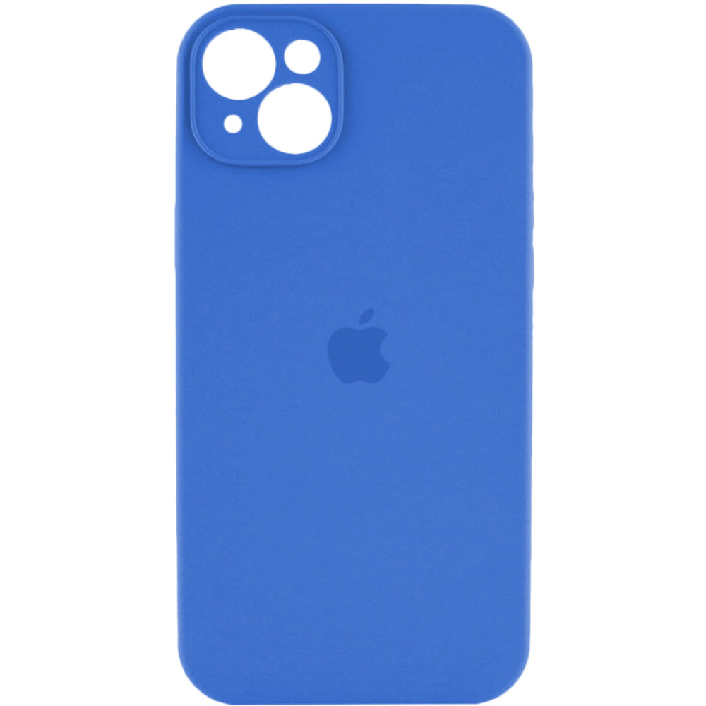 Чехол для смартфона Silicone Full Case AA Camera Protect для Apple iPhone 14 3, Королевский синий (FullAAi14-3)