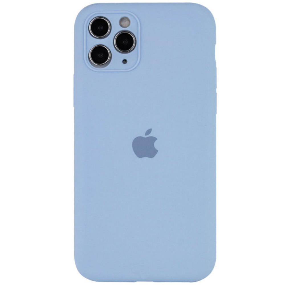 Чехол для смартфона Silicone Full Case AA Camera Protect для Apple iPhone 12 Pro 49, Васильковый (FullAAi12P-49)