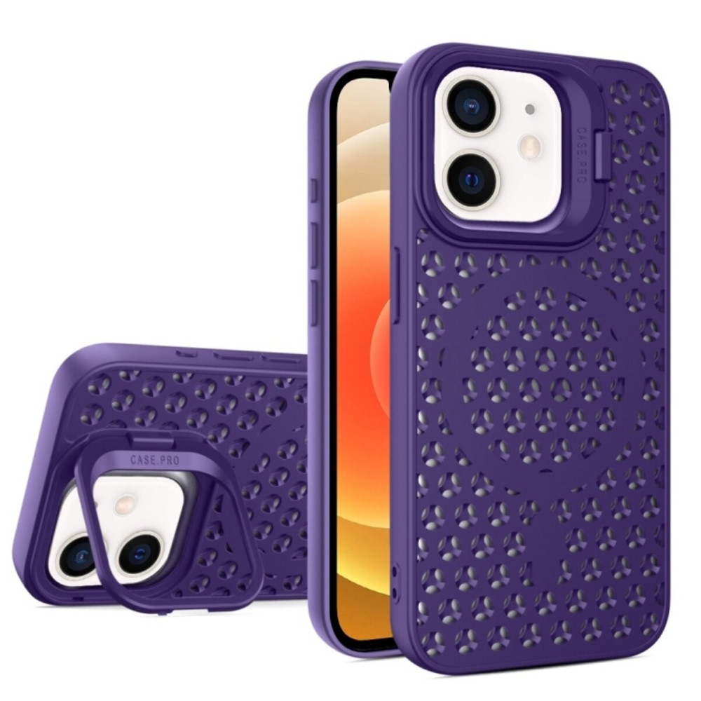 Чехол для смартфона Cosmic Grater Stand для Apple iPhone 12/12 Pro Пурпурный (GRASTiP12Purple)