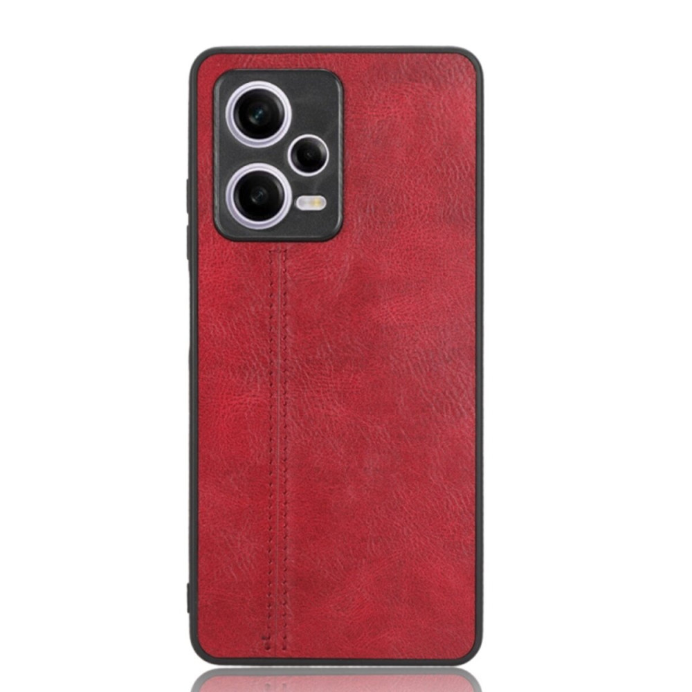 Чехол для смартфона Cosmiс Leather Case для Xiaomi Redmi Note 12 Pro 5G Красный (CoLeathXRN12P5GRed)